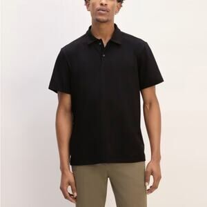 Everlane Men's Black Polo Shirt